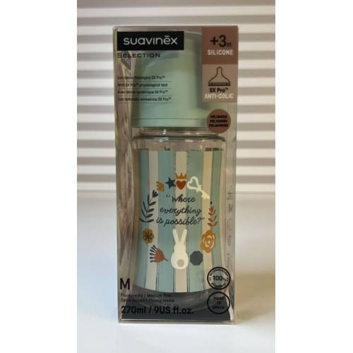 Wland Biberón Pa Sil 270ml Azul