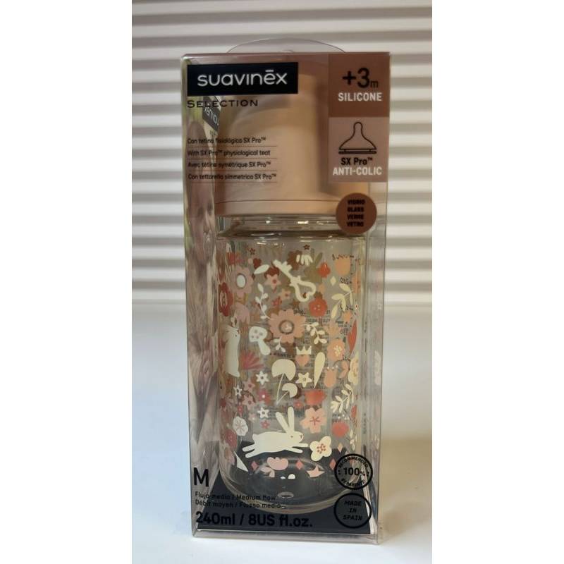 Wland Sil Biberón 240ml Rosa