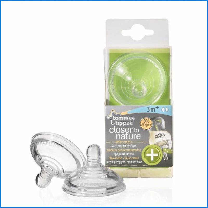 2 Tettarelle Anti-Colica 3m+ F/M