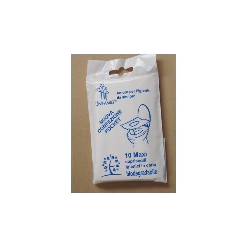 Assentos sanitários Bio 10 unid. - Pçs. 12