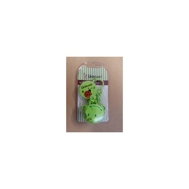 Green Teddy Soother Protector