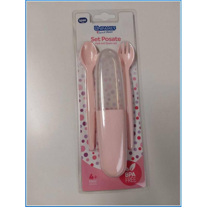 Pink Cutlery Set