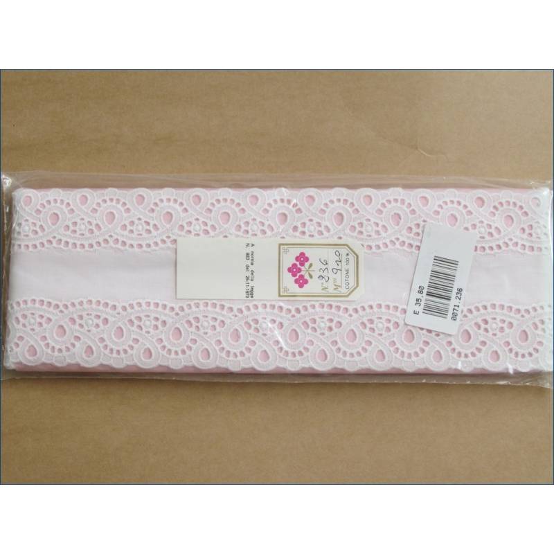 Broderie de coton Sangallo