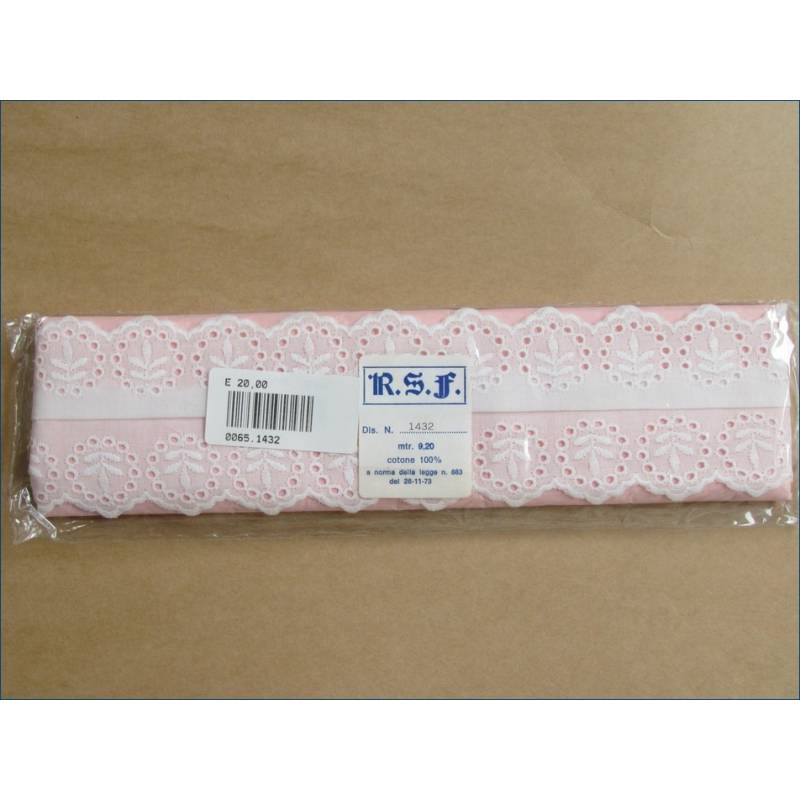 Broderie de coton Sangallo
