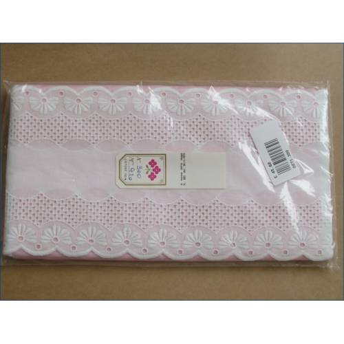 Broderie de coton Sangallo