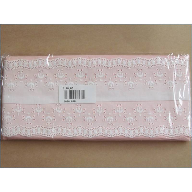 Broderie de coton Sangallo