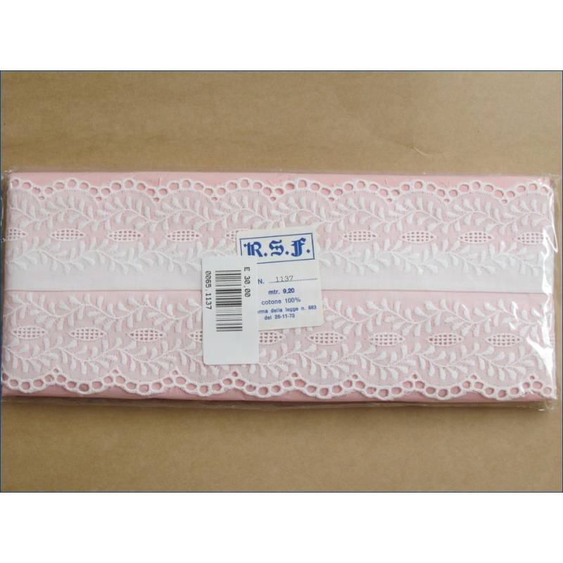 Sangallo-Baumwollstickerei