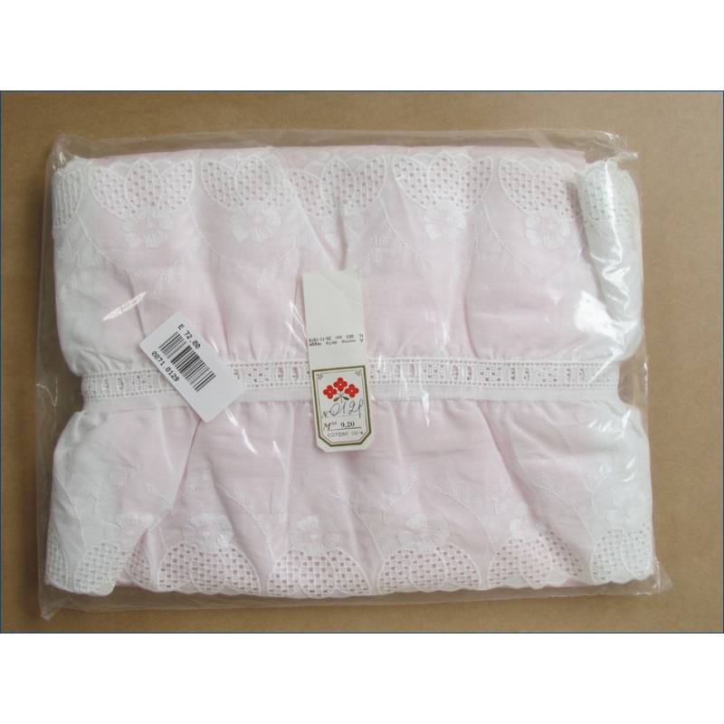 Broderie de coton Sangallo