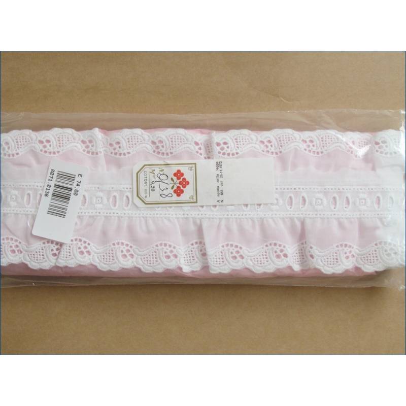 Broderie de coton Sangallo