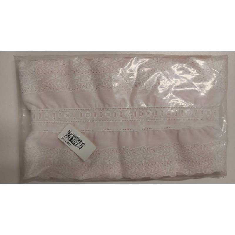 Broderie de coton Sangallo