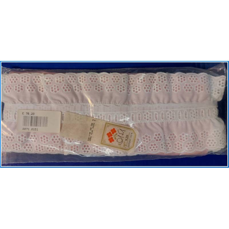 Broderie de coton Sangallo