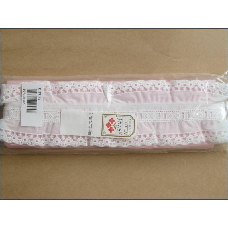 Bordado de algodão Sangallo