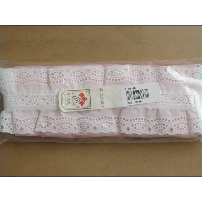 Bordado de algodão Sangallo