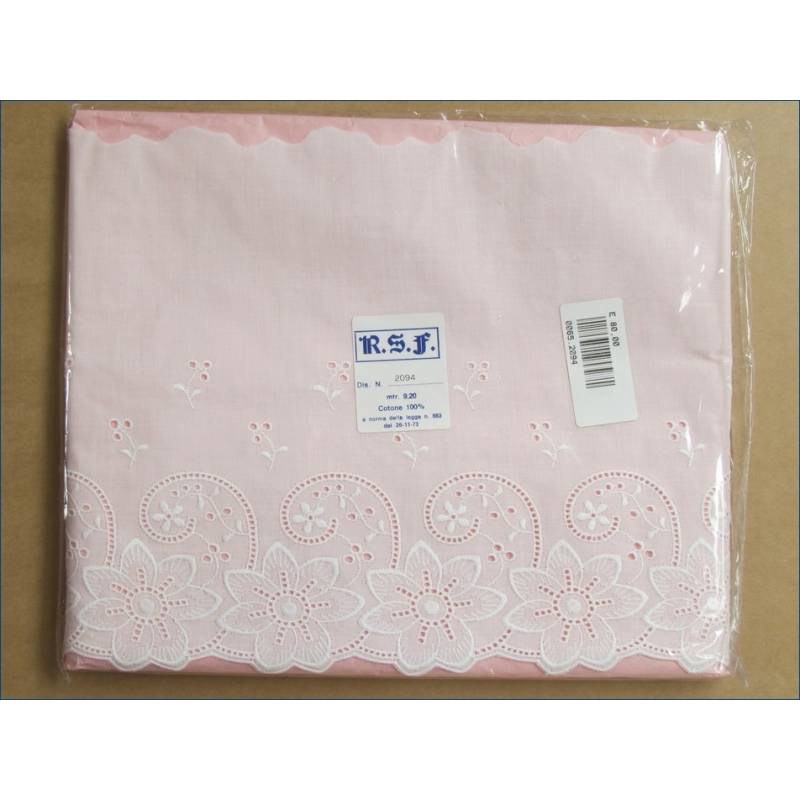 Broderie de coton Sangallo