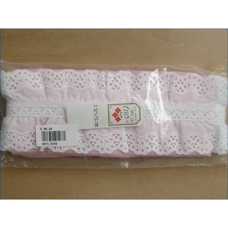 Broderie de coton Sangallo