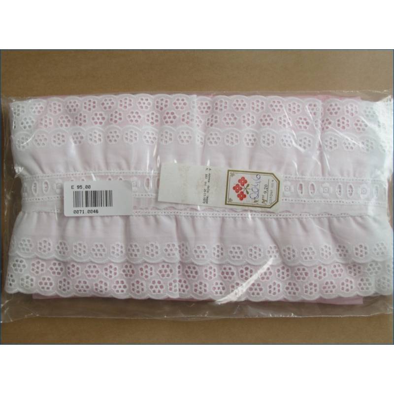 Bordado de algodão Sangallo