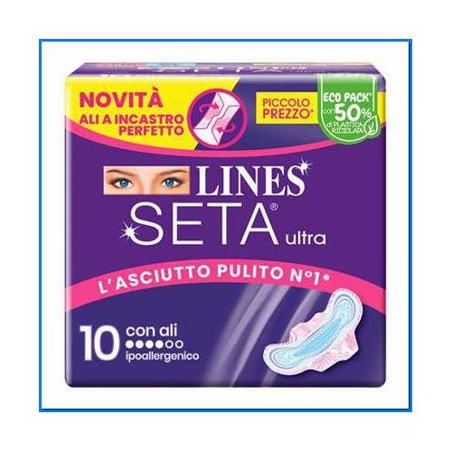 Lignes absorbantes Silk Ulyta Wings X 10
