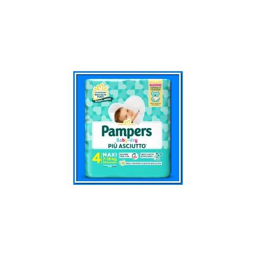 Babydry Maxi Diapers 4 - Kg.7-18 - Pcs. 8