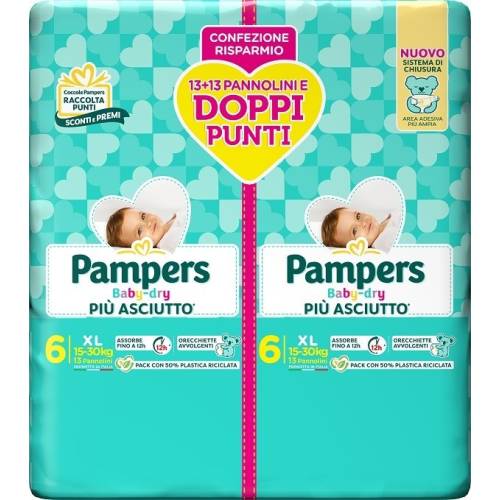 Fraldas Duo Baby Dry Xl X26 - Pcs. 3