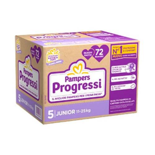 Fraldas Progressi Junior 5 - Kg. 11-25