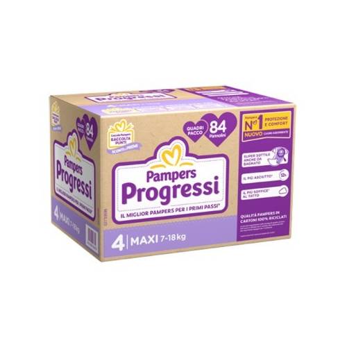 Fraldas Maxi Progressi 4 - Kg.7-18