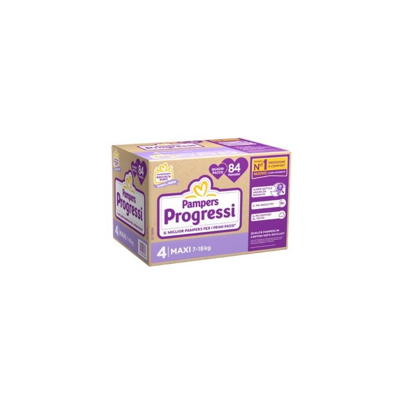 Fraldas Maxi Progressi 4 - Kg.7-18