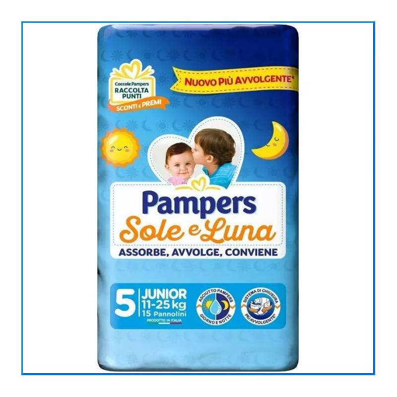 Couches Sole E Luna Junior 5 - Kg.11-2 - Pcs. 8