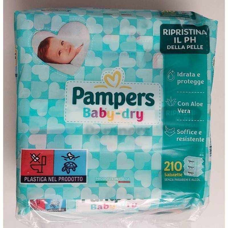 Wipes Baby Fresh Trio 6 X 210 Pcs.