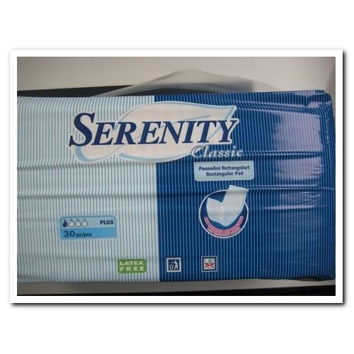 Rettang.Classic Couche C/Barrière 30pcs