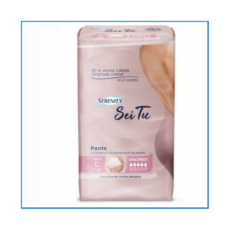 Hose Sei Tu Diskret Tg. L Stk.12