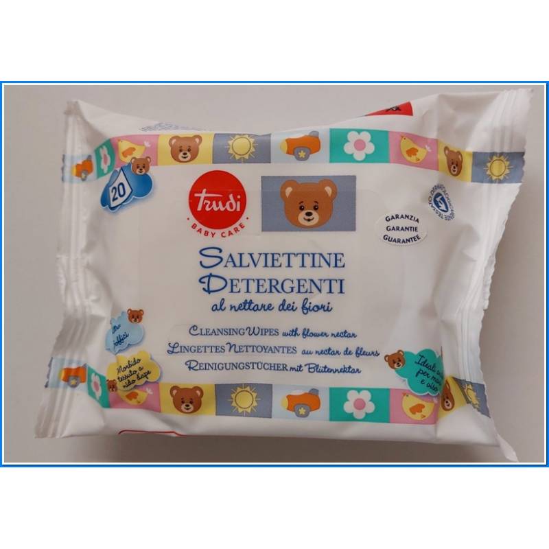 Lingettes de nettoyage pour bébés 20 Pcs. - 12 Pcs