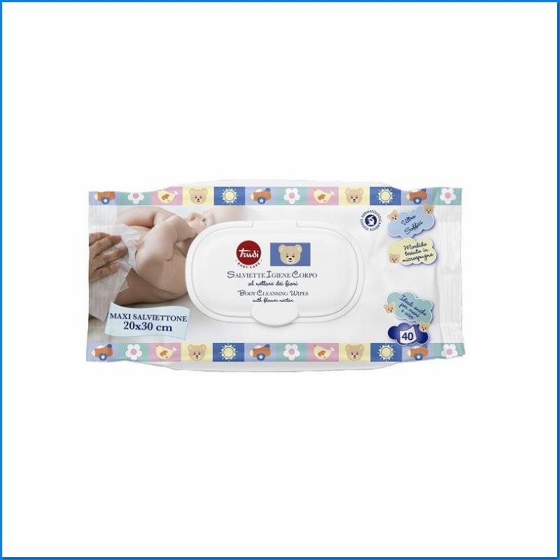 Body Hygiene Wipes 40 Pcs.