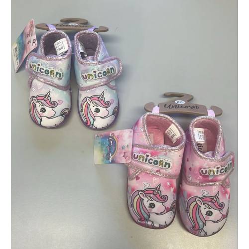 Chinelo de unicórnio