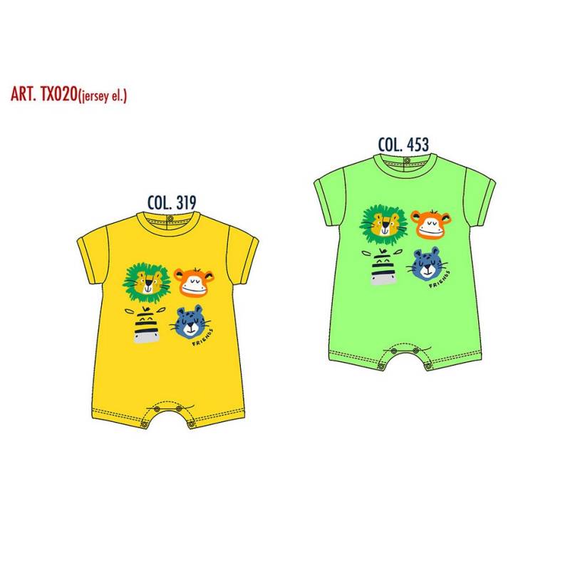 Pelele corto de cuna