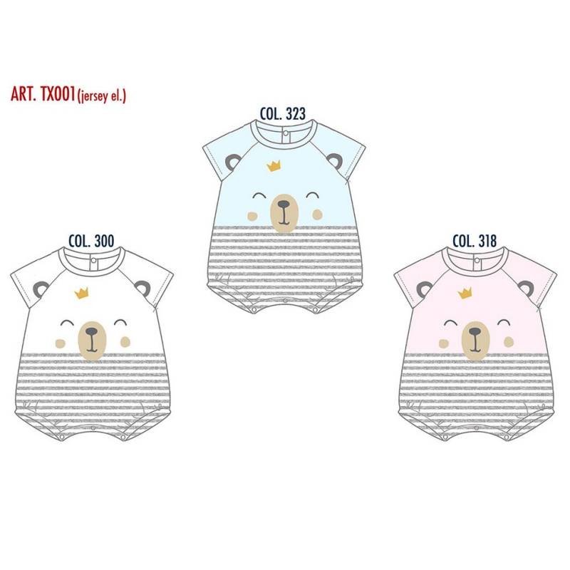 Pelele corto de cuna