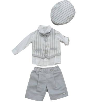 Fato de bebé elegante para a cerimónia de batizado - 