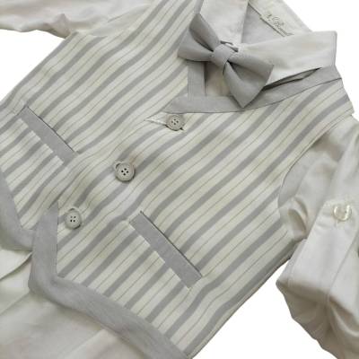 Fato de bebé elegante para a cerimónia de batizado - 