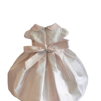Vestido de cerimónia de batizado 6 meses - 
