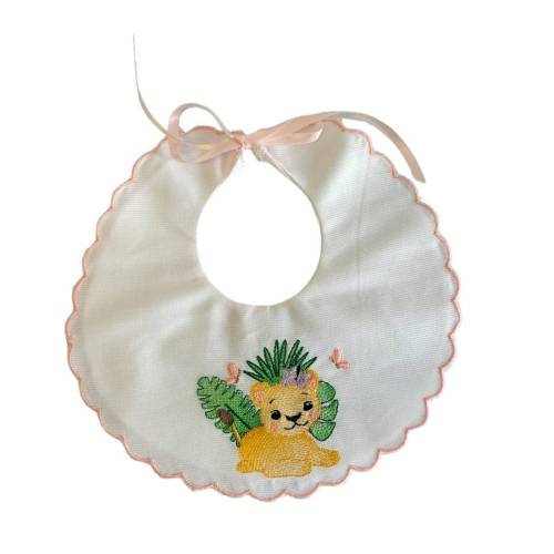 Baby leoncina safari bavette - 