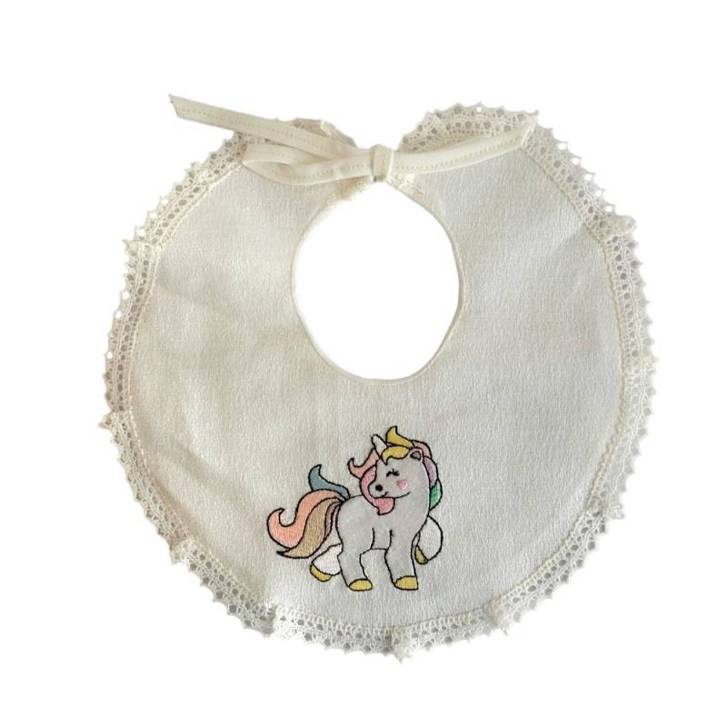 Baby unicorn bib - 