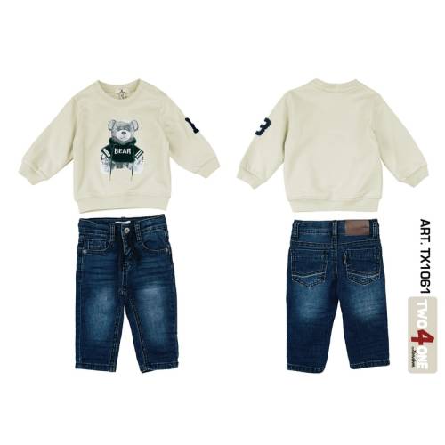Conjunto 2 peças Recém-nascido