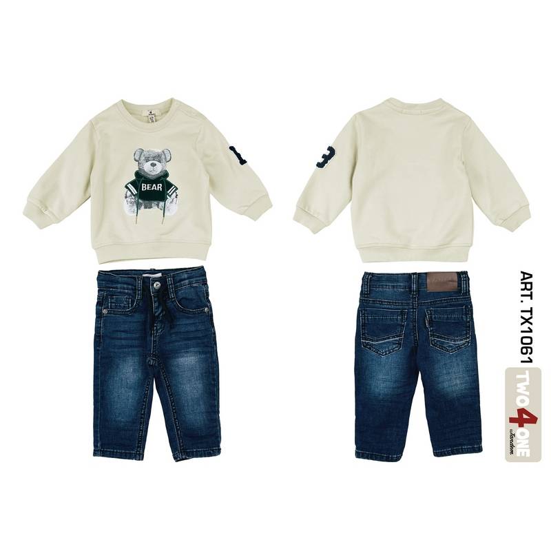 Conjunto 2 peças Recém-nascido