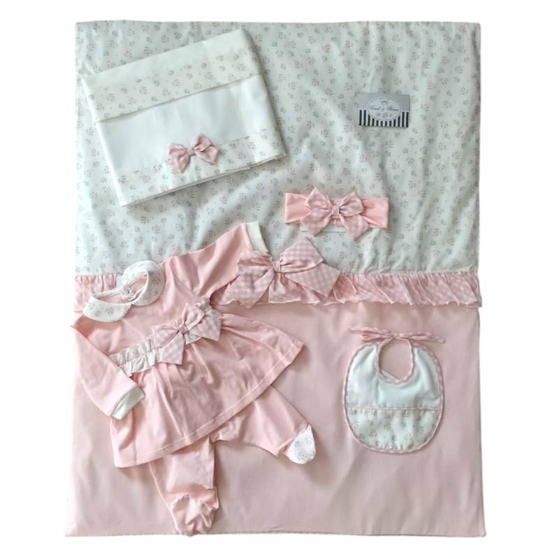 Coordinato nascita neonata cotone