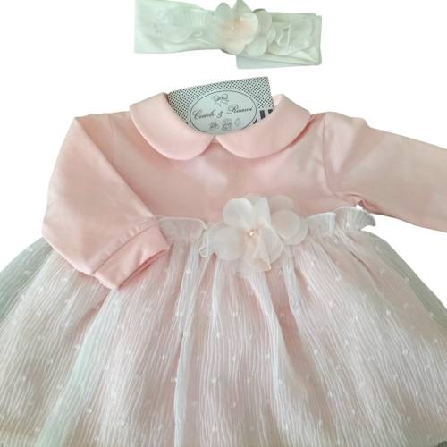 Coprifasce clinico neonata in cotone elegante con fascetta 2