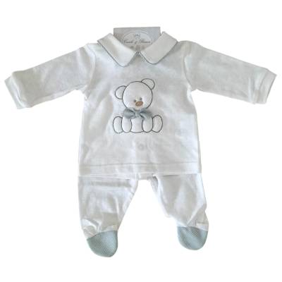 Neugeborenes Baby-Outfit Ninnaoh aus Baumwolle 1 Monat