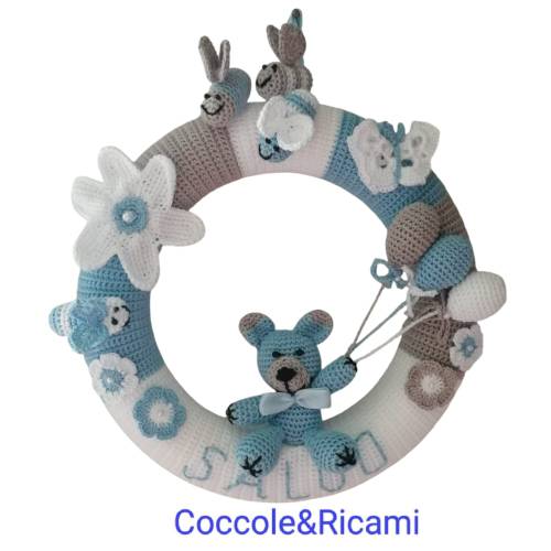 Newborn baby rosette