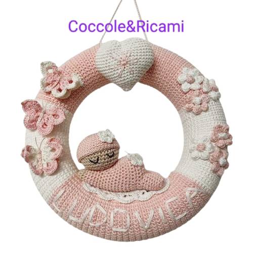 Newborn baby rosette