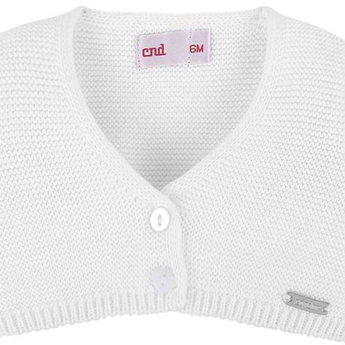 Condor Pullover aus weißer Baumwolle 2