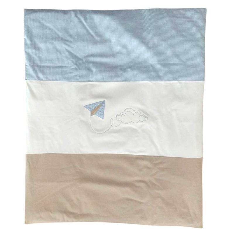 Manta y funda 1 mes unisex de hilo de...