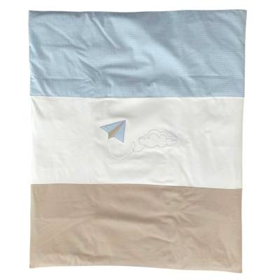 Manta y funda 1 mes unisex de hilo de algodón
